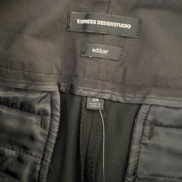 NWT Express editor black slacks - Picture 8 of 10